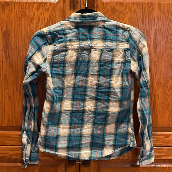 Hollister size XS flannel button up. - Picture 2 of 5